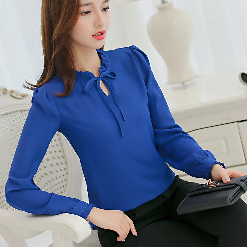Yipinpay Daifei 2024 Winter Dress New Han Fan Chiffon Shirt Women's Long-Sleeved White Fashion Shirt Loose Blouse Satin Long Blouse Yipinpay Daifei 2024 Winter Dress New Han Fan Chiffon Shirt Women's Long-Sleeved White Fashion Shirt Loose Blouse Satin Long Blouse