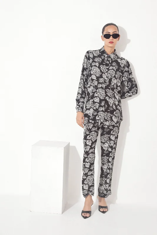Lea Shirt & Broad Pant-- Elasticated Padded Insulated