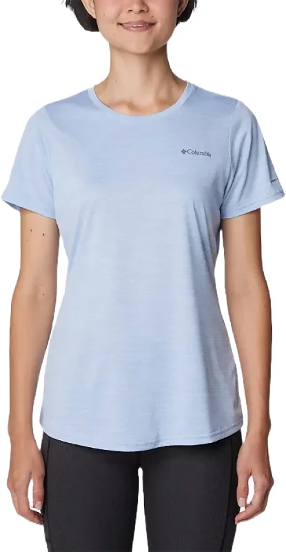Alpine Chill Zero Short Sleeve T-Shirt - Women's|-|T-shirt à manches courtes Alpine Chill Zero - Femme-- Cashmere Blend Cotton Blend Poly Blend Alpine Chill Zero Short Sleeve T-Shirt - Women's|-|T-shirt à manches courtes Alpine Chill Zero - Femme-- Cashmere Blend Cotton Blend Poly Blend
