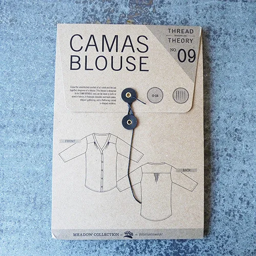 Thread Theory : Camas Blouse Off-Shoulder Wrap Blouse