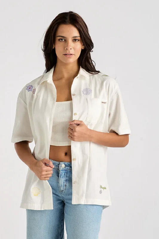 WRANGLER GARAGE DAYS SHIRT - SUN DREAM-- Faux Fur Fabric Real Fur Fabric Shearling Fabric WRANGLER GARAGE DAYS SHIRT - SUN DREAM-- Faux Fur Fabric Real Fur Fabric Shearling Fabric