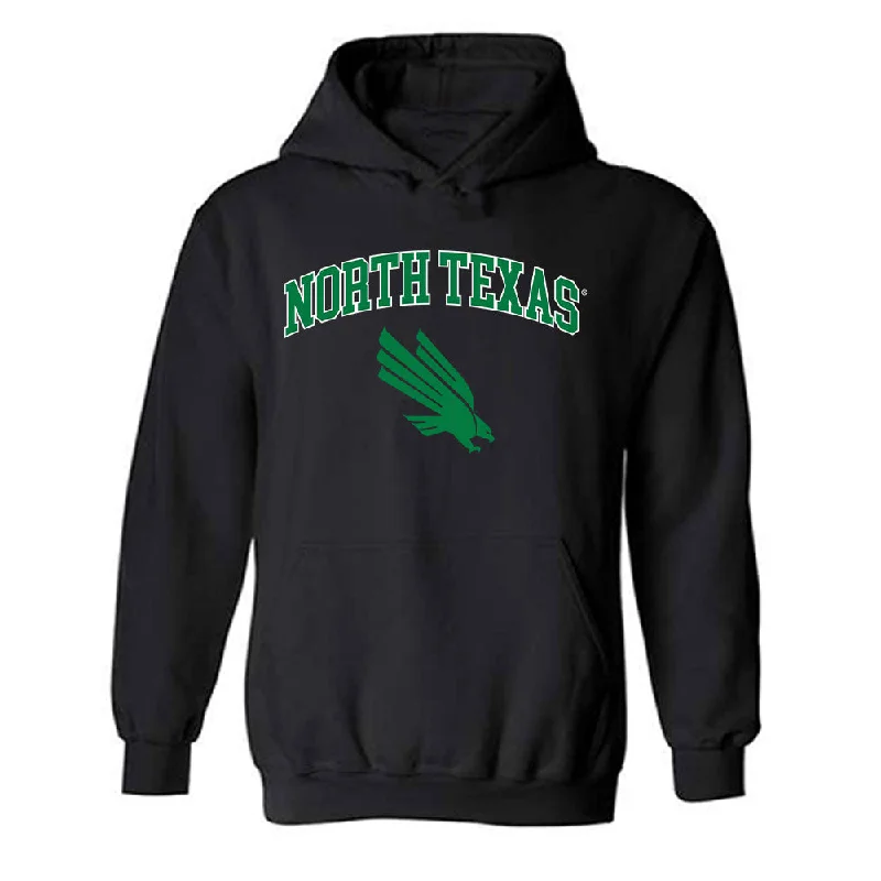 North Texas - NCAA Women's Basketball : Jaelyn Talley - Classic Shersey Hooded Sweatshirt Hoodie with Drawstring Waist Adjustable Fitted North Texas - NCAA Women's Basketball : Jaelyn Talley - Classic Shersey Hooded Sweatshirt Hoodie with Drawstring Waist Adjustable Fitted