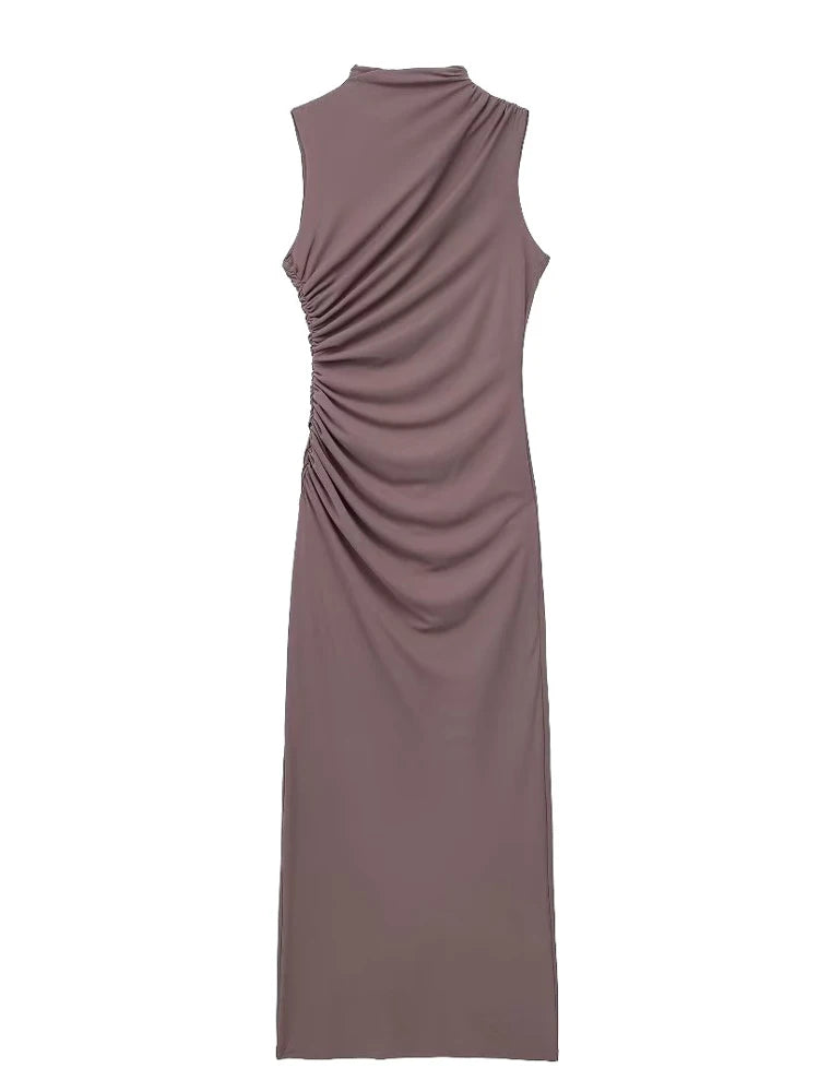Sleeveless Brown