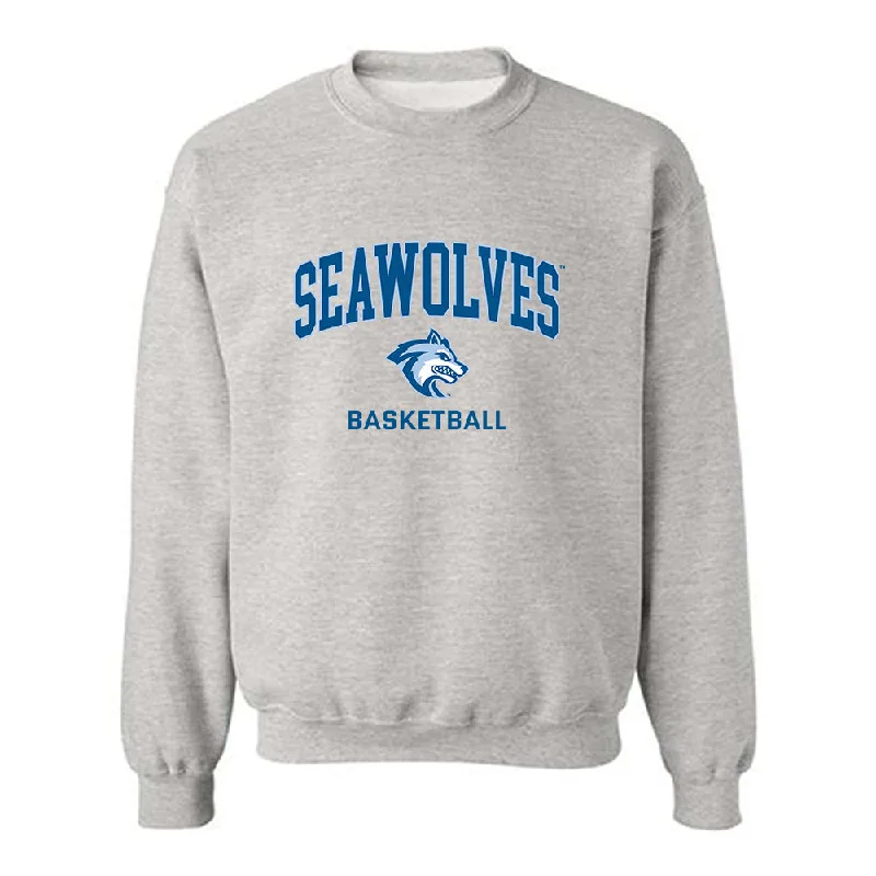 SSU - NCAA Women's Basketball : Alysa Lopez - Classic Fashion Shersey Crewneck Sweatshirt Hoodie with Contrast Stitching Detailed Premium SSU - NCAA Women's Basketball : Alysa Lopez - Classic Fashion Shersey Crewneck Sweatshirt Hoodie with Contrast Stitching Detailed Premium