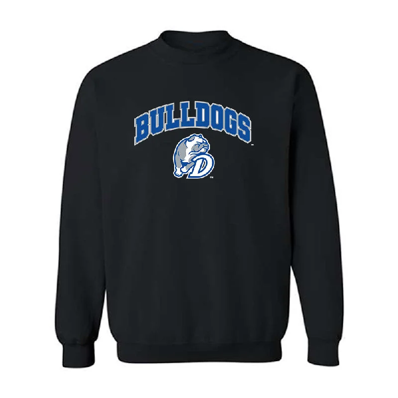Drake - NCAA Women's Basketball : Grace Knutson - Crewneck Sweatshirt Hoodie with Mock Neck Collared Structured Drake - NCAA Women's Basketball : Grace Knutson - Crewneck Sweatshirt Hoodie with Mock Neck Collared Structured