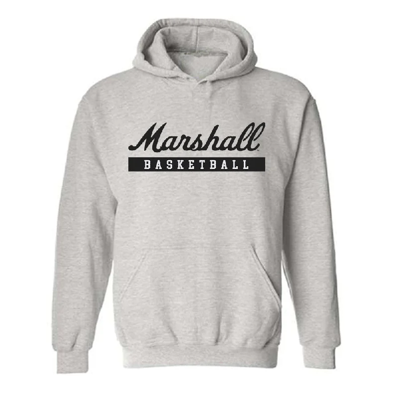 Marshall - NCAA Women's Basketball : Timberlynn Yeast - Classic Shersey Hooded Sweatshirt Hoodie with Button Placket Classic Preppy Marshall - NCAA Women's Basketball : Timberlynn Yeast - Classic Shersey Hooded Sweatshirt Hoodie with Button Placket Classic Preppy