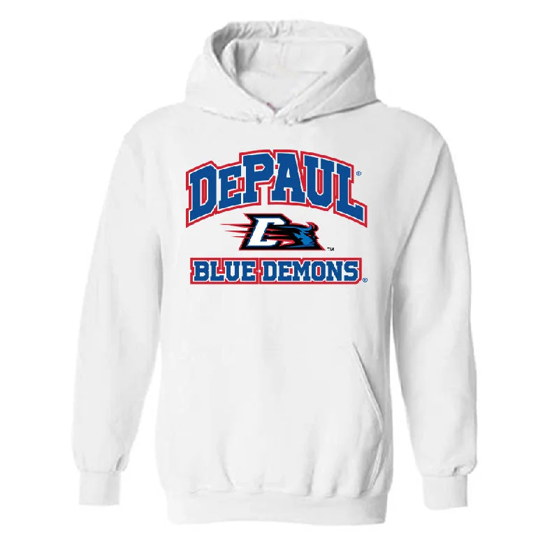 DePaul - NCAA Women's Basketball : Emory Klatt - Classic Shersey Hooded Sweatshirt Hoodie with Hood Adjustable Protection