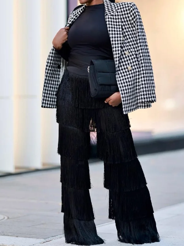 The Tassel Pants Chic Capri Pants