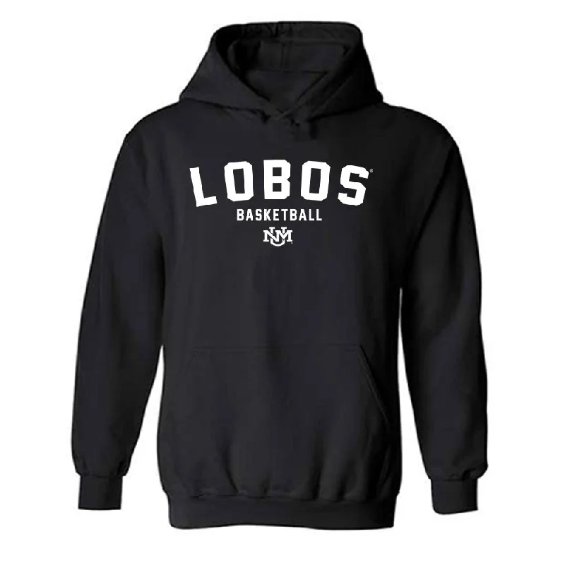New Mexico - NCAA Women's Basketball : Viane Cumber - Classic Shersey Hooded Sweatshirt Hoodie with Double Zipper Versatile Adjustable
