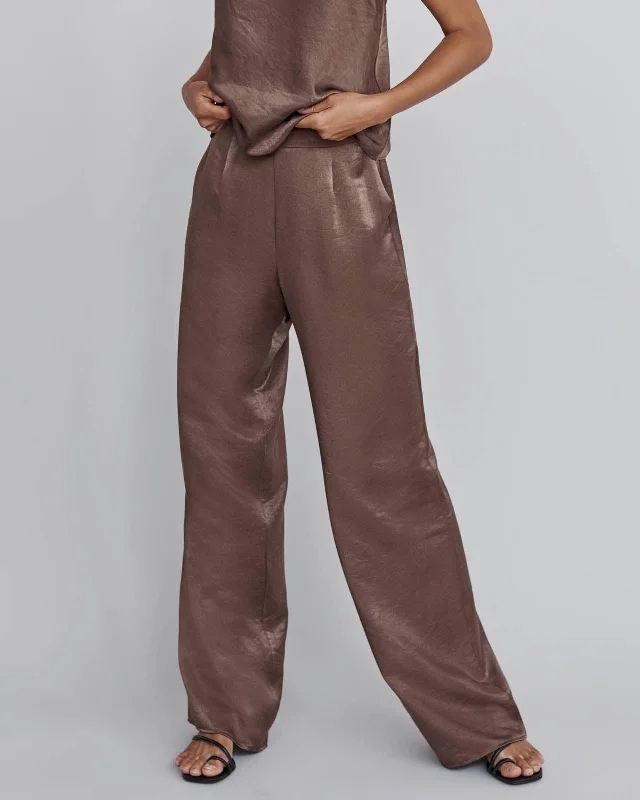 Silky LYR Wide Leg Pant Soft Wool Pants