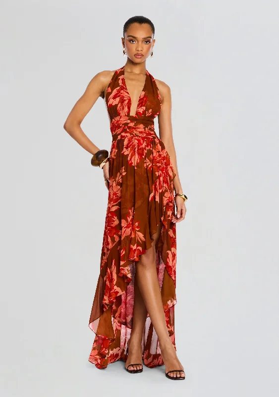 Nylah Dress Maxi Flowy Bohemian