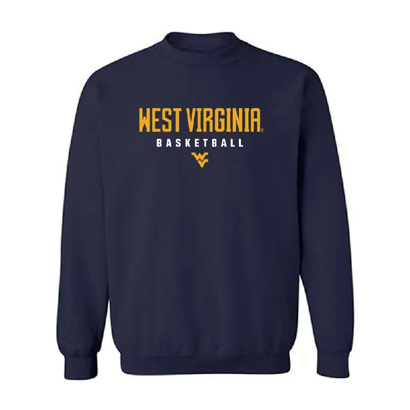 West Virginia - NCAA Women's Basketball : Sydney Woodley - Classic Shersey Crewneck Sweatshirt Hoodie with Raglan Sleeves Sporty Comfortable West Virginia - NCAA Women's Basketball : Sydney Woodley - Classic Shersey Crewneck Sweatshirt Hoodie with Raglan Sleeves Sporty Comfortable