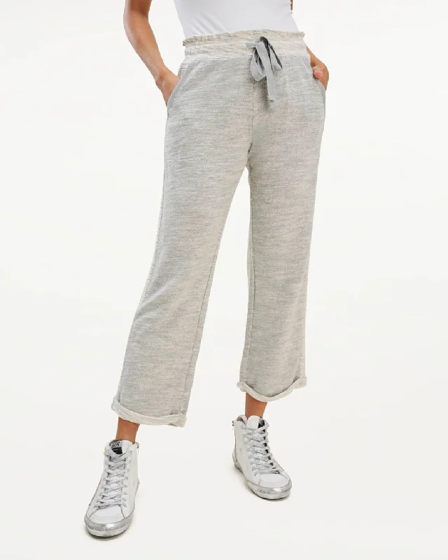Dolan Heathered Pant High-Waist Trousers