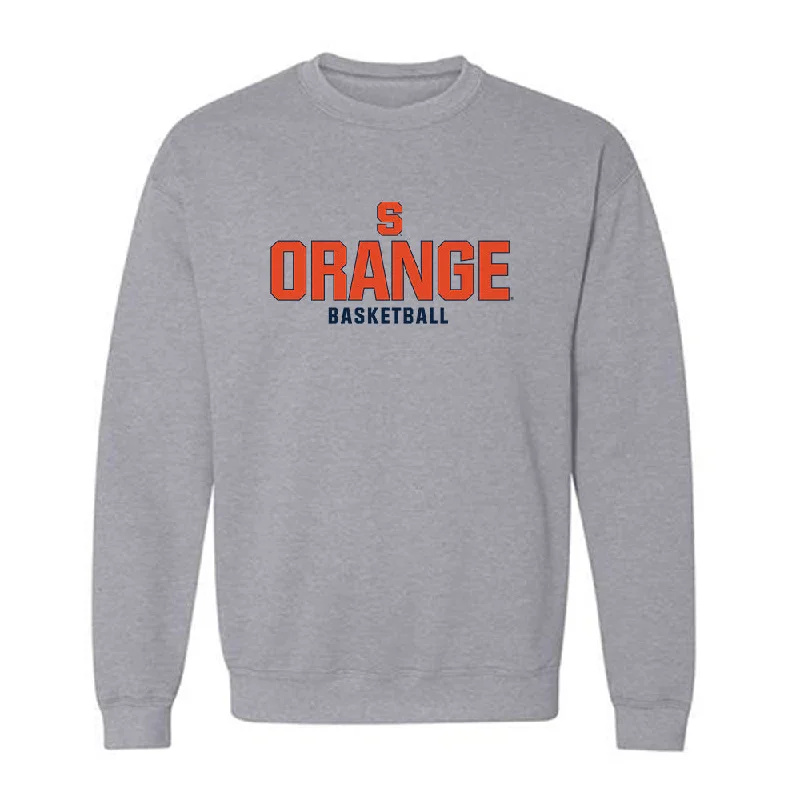 Syracuse - NCAA Women's Basketball : Keira Scott - Classic Shersey Crewneck Sweatshirt Hoodie with Color Block Contrast Stylish