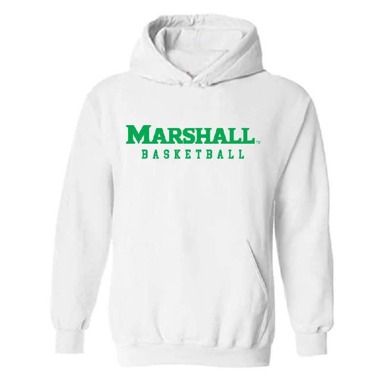 Marshall - NCAA Women's Basketball : Blessing King - Classic Shersey Hooded Sweatshirt Hoodie with Rolled Sleeves Casual Relaxed Marshall - NCAA Women's Basketball : Blessing King - Classic Shersey Hooded Sweatshirt Hoodie with Rolled Sleeves Casual Relaxed