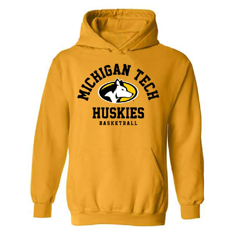 Michigan Tech - NCAA Women's Basketball : Kendall Standfest - Classic Shersey Hooded Sweatshirt Hoodie with Elastic Waist Stretchable Comfortable Michigan Tech - NCAA Women's Basketball : Kendall Standfest - Classic Shersey Hooded Sweatshirt Hoodie with Elastic Waist Stretchable Comfortable