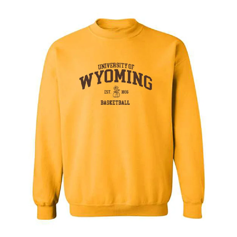 Wyoming - NCAA Women's Basketball : Malene Pedersen - Classic Shersey Crewneck Sweatshirt Graphic Hoodie Design Print