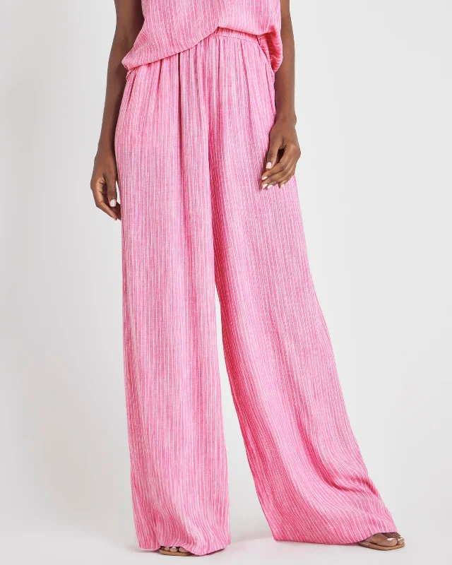 Frankie Stripe Pant Wide-Legged Palazzos