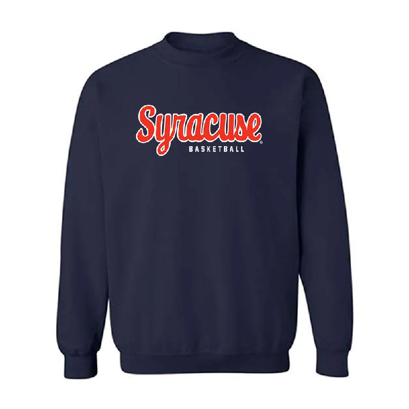 Syracuse - NCAA Women's Basketball : Olivia Schmitt - Classic Shersey Crewneck Sweatshirt Hoodie Jacket Zipper Layering