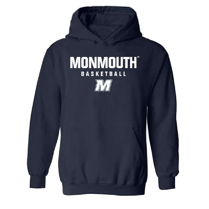 Monmouth - NCAA Women's Basketball : Jaye Haynes - Classic Shersey Hooded Sweatshirt Hoodie with Strings Custom Fit Adjustable