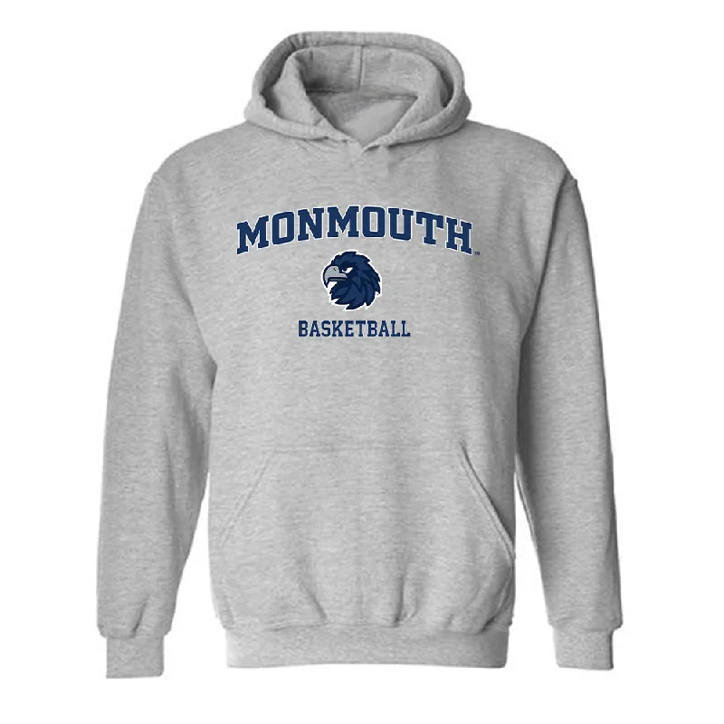 Monmouth - NCAA Women's Basketball : Jaye Haynes - Classic Shersey Hooded Sweatshirt Hoodie with Pocket Utility Practical