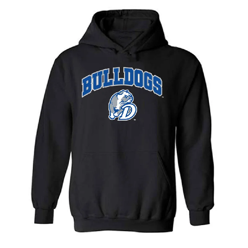 Drake - NCAA Women's Basketball : Grace Knutson - Hooded Sweatshirt Hoodie with High Neck Warm Protective Drake - NCAA Women's Basketball : Grace Knutson - Hooded Sweatshirt Hoodie with High Neck Warm Protective