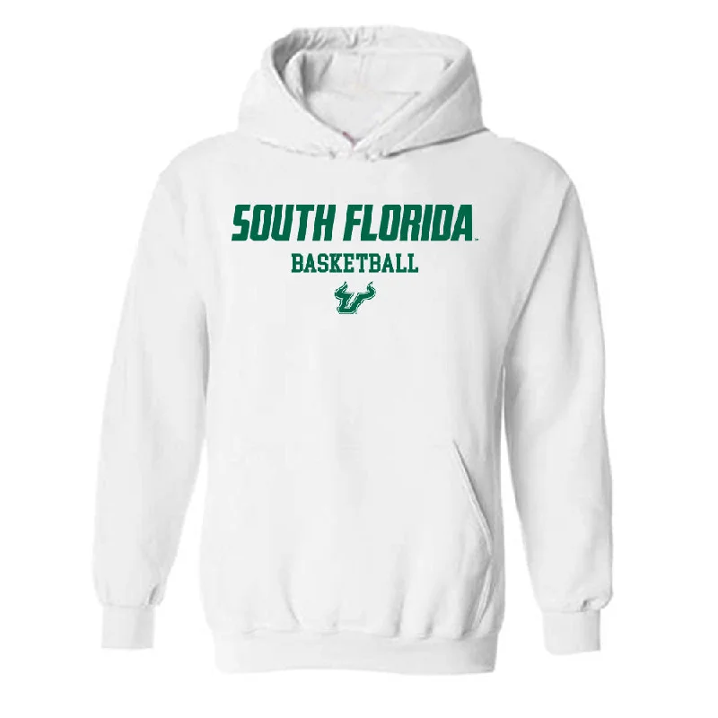 USF - NCAA Women's Basketball : Amy Thompson - Classic Shersey Hooded Sweatshirt Hoodie with Lining Warm Insulated