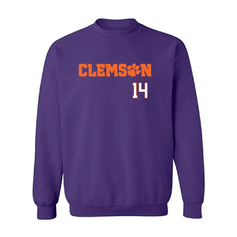 Clemson - NCAA Women's Basketball : Addie Porter - Classic Shersey Crewneck Sweatshirt Hoodie Jacket Zipper Layering Clemson - NCAA Women's Basketball : Addie Porter - Classic Shersey Crewneck Sweatshirt Hoodie Jacket Zipper Layering