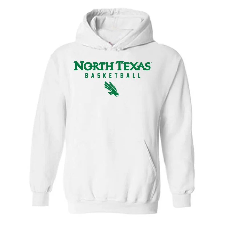 North Texas - NCAA Women's Basketball : Jaelyn Talley - Classic Shersey Hooded Sweatshirt Hoodie with Magnetic Closure Innovative Modern North Texas - NCAA Women's Basketball : Jaelyn Talley - Classic Shersey Hooded Sweatshirt Hoodie with Magnetic Closure Innovative Modern