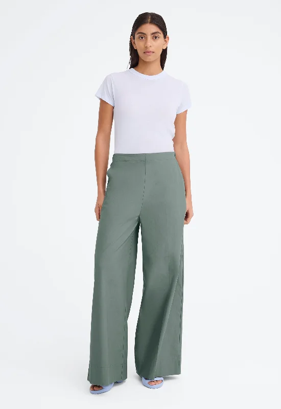Briar Pant - Loden Formal Stretch Pants