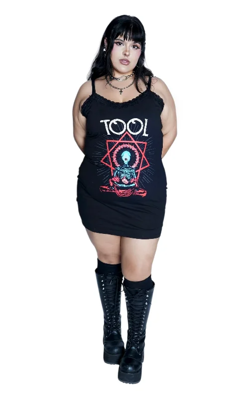 Tool Lace Strap Dress (One-off) (2XL) Maxi Flowy Bohemian