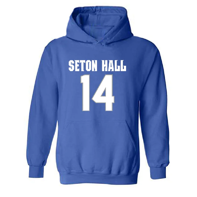 Seton Hall - NCAA Women's Basketball : Kaydan Lawson - Classic Shersey Hooded Sweatshirt Hoodie with Hidden Zipper Minimalist Clean Seton Hall - NCAA Women's Basketball : Kaydan Lawson - Classic Shersey Hooded Sweatshirt Hoodie with Hidden Zipper Minimalist Clean
