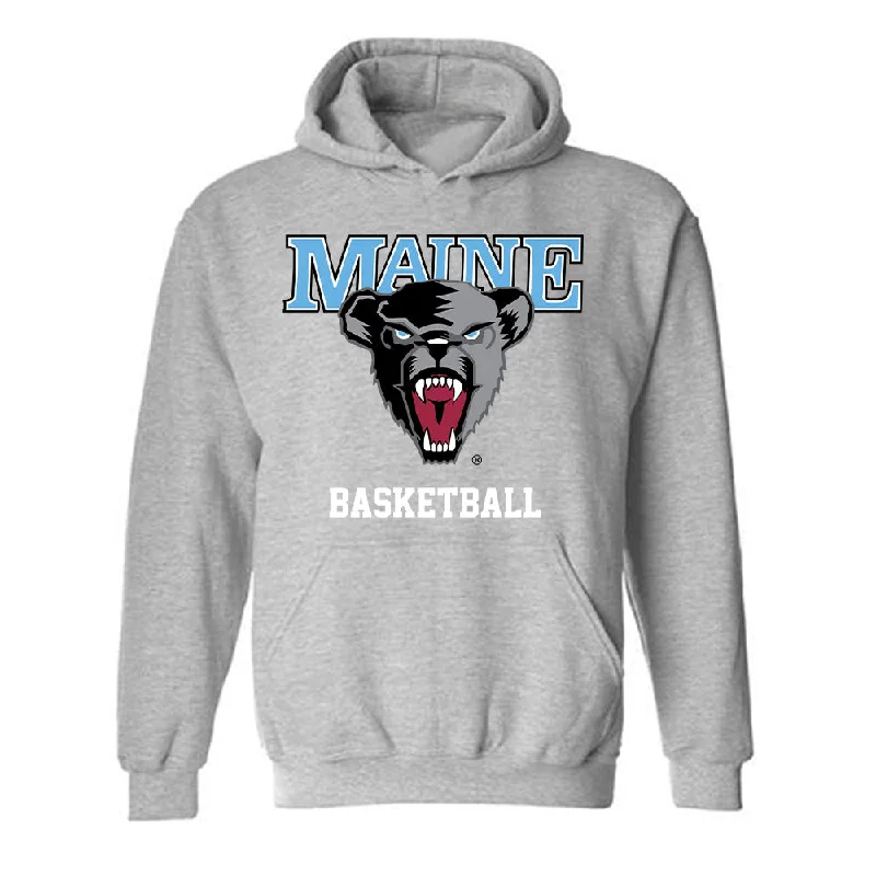 Maine - NCAA Women's Basketball : Sarah Talon - Classic Shersey Hooded Sweatshirt Hoodie with Contrast Stitching Detailed Premium Maine - NCAA Women's Basketball : Sarah Talon - Classic Shersey Hooded Sweatshirt Hoodie with Contrast Stitching Detailed Premium