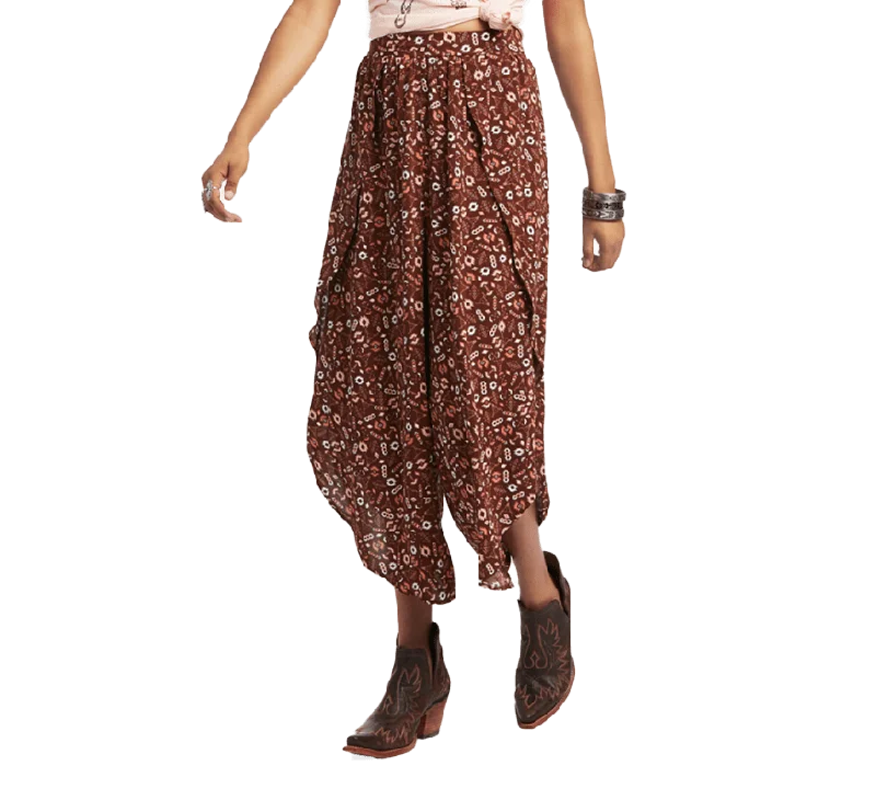 Ariat Women's Pull-On Symbol Pants High-Waist Trousers