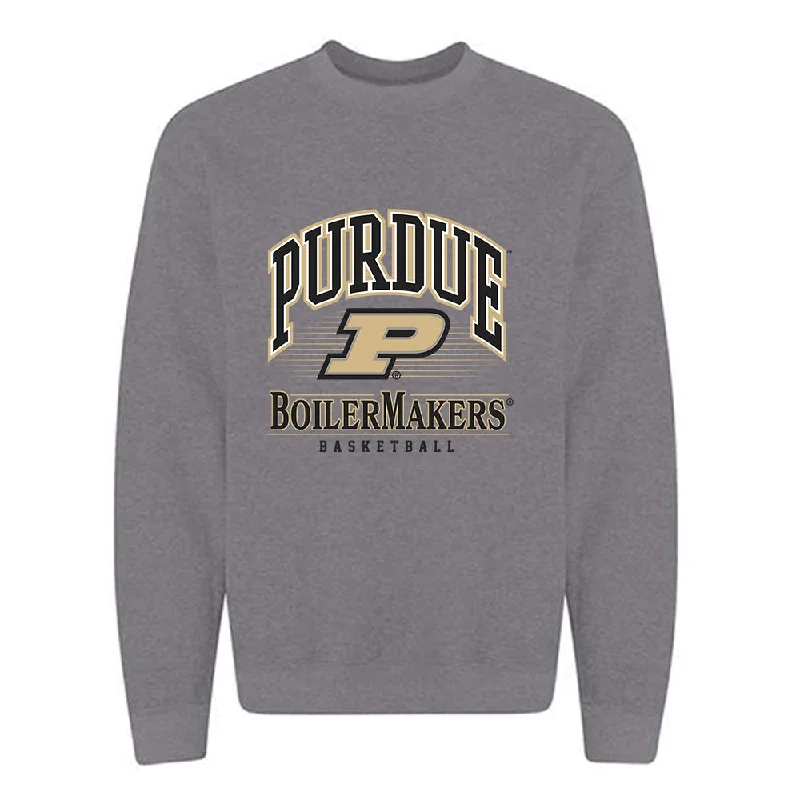 Purdue - NCAA Women's Basketball : Ella Collier - Classic Shersey Crewneck Sweatshirt Hoodie with Longline Fit Extended Stylish Purdue - NCAA Women's Basketball : Ella Collier - Classic Shersey Crewneck Sweatshirt Hoodie with Longline Fit Extended Stylish