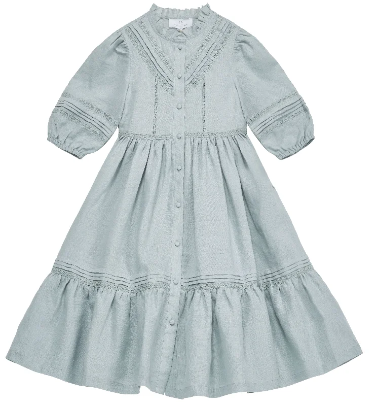 Madelaine celadon dress by C'era Una Volta Tunics Sophisticated sleek