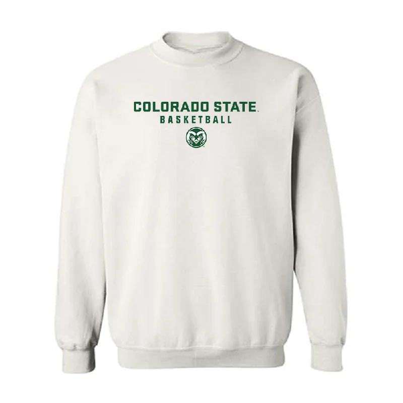 Colorado State - NCAA Women's Basketball : Kloe Froebe - Classic Shersey Crewneck Sweatshirt Hoodie with Pocket Utility Practical Colorado State - NCAA Women's Basketball : Kloe Froebe - Classic Shersey Crewneck Sweatshirt Hoodie with Pocket Utility Practical