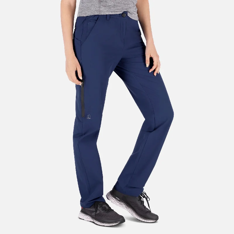 Women's Adventure Pants (Blue) Comfortable Denim Pants