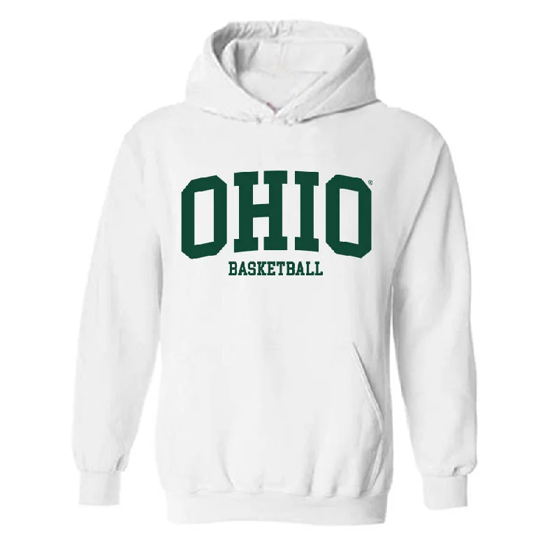Ohio - NCAA Women's Basketball : Madison Lim - Classic Shersey Hooded Sweatshirt Hoodie with Side Slits Relaxed Casual