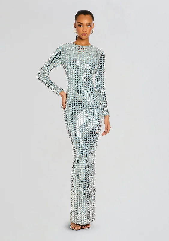 Rialta Sequin Dress Tunics Satin smooth