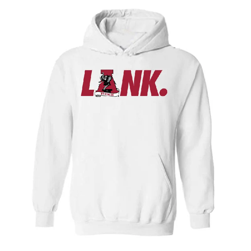 Alabama - NCAA Women's Basketball : Karly Weathers - LANK Generic Shersey Hooded Sweatshirt Hoodie with Hem Patch Decorative Personalized