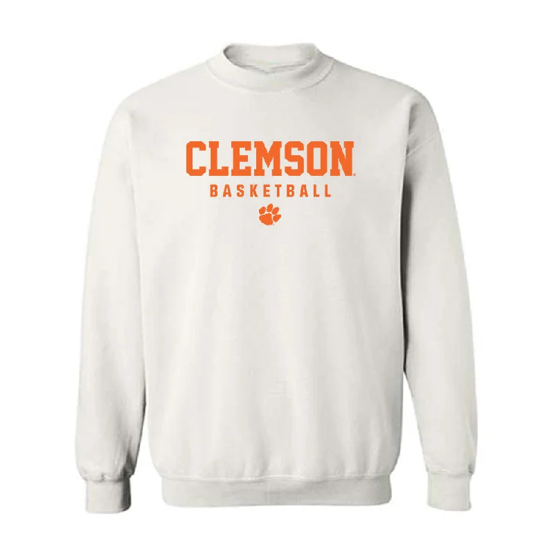 Clemson - NCAA Women's Basketball : Anya Poole - Classic Shersey Crewneck Sweatshirt Hoodie with Turtle Neck Cozy Winter