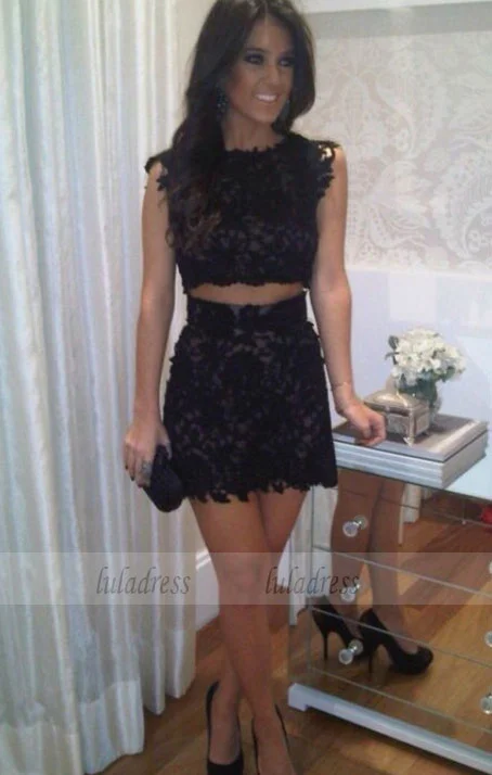 Lace Prom Dress,Black Prom Dress,Mini Prom Dress,Fashion Homecoming Dress,Sexy Party Dress Tunics Recommended stylist