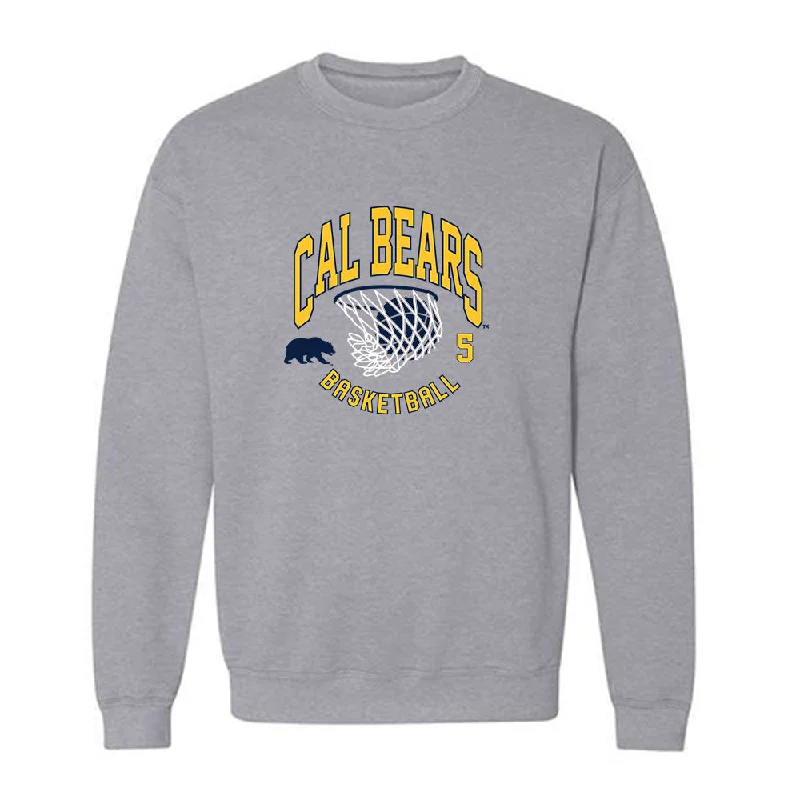 UC Berkeley - NCAA Women's Basketball : Lola Donez - Crewneck Sweatshirt Hoodie with Half-Zip Sporty Casual UC Berkeley - NCAA Women's Basketball : Lola Donez - Crewneck Sweatshirt Hoodie with Half-Zip Sporty Casual