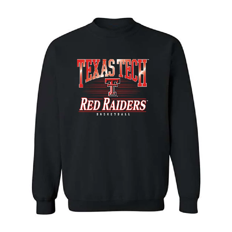 Texas Tech - NCAA Women's Basketball : Bailey Maupin - Classic Shersey Crewneck Sweatshirt Hoodie with Hem Applique Textured Unique Texas Tech - NCAA Women's Basketball : Bailey Maupin - Classic Shersey Crewneck Sweatshirt Hoodie with Hem Applique Textured Unique