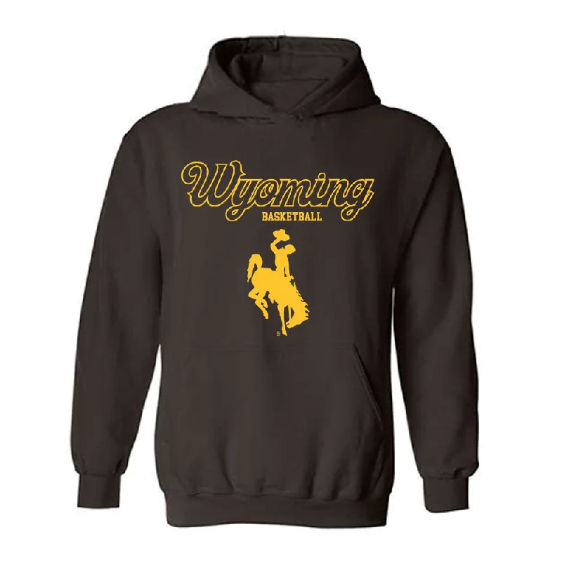 Wyoming - NCAA Women's Basketball : Malene Pedersen - Classic Shersey Hooded Sweatshirt Hooded Sweatshirt Casual Wear Street Style