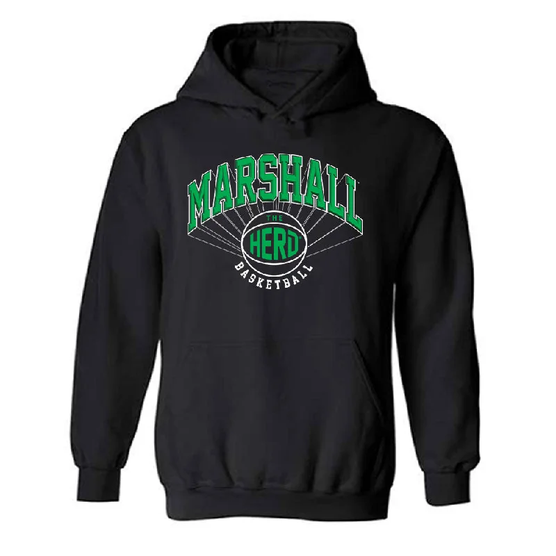 Marshall - NCAA Women's Basketball : Timberlynn Yeast - Generic Shersey Hooded Sweatshirt Hoodie with Exposed Zipper Edgy Industrial Marshall - NCAA Women's Basketball : Timberlynn Yeast - Generic Shersey Hooded Sweatshirt Hoodie with Exposed Zipper Edgy Industrial
