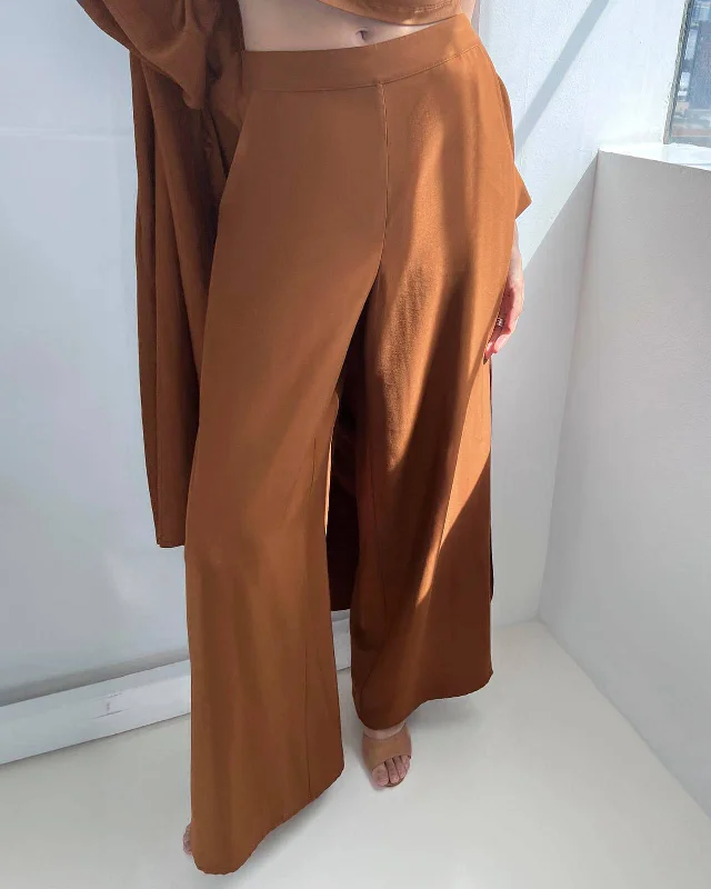 Kate Young x Splendid Cupro Pant High-Waist Jogger Pants