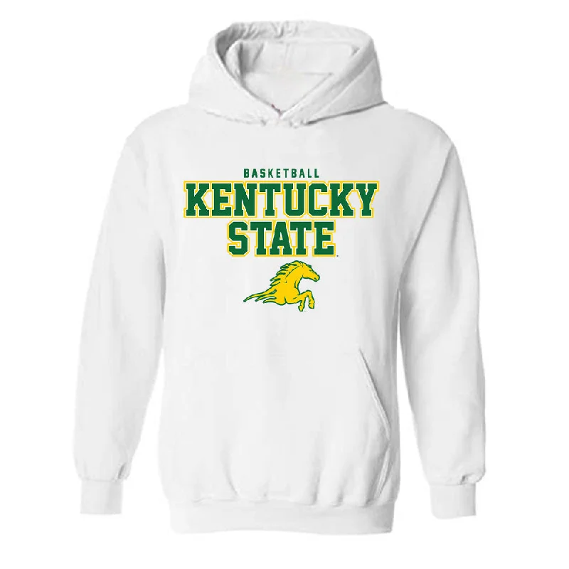 KYSU - NCAA Women's Basketball : Diara McBroom - Classic Shersey Hooded Sweatshirt Hoodie with Crew Neck Simple Timeless