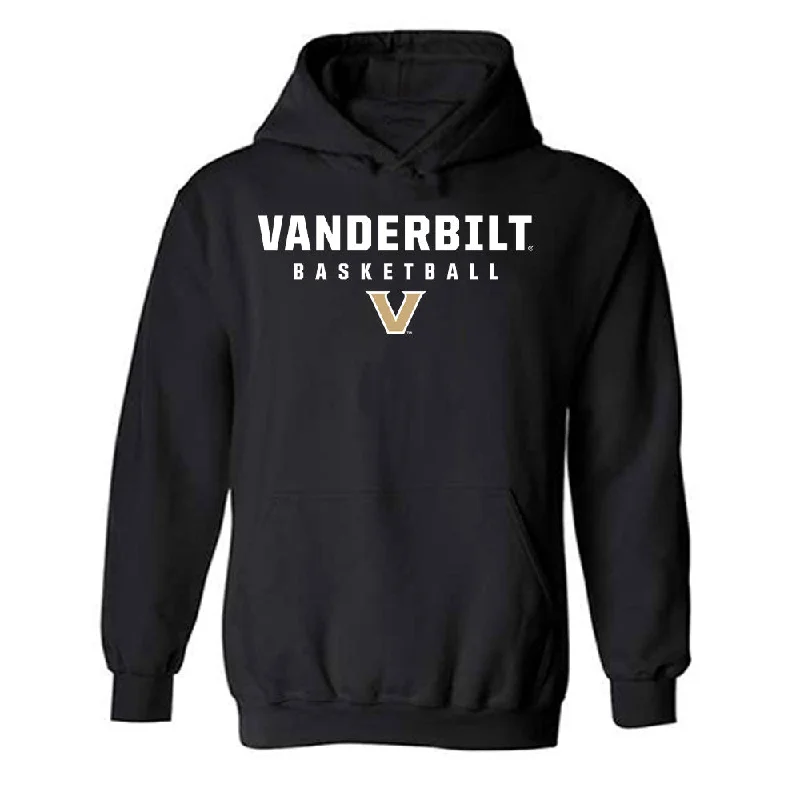 Vanderbilt - NCAA Women's Basketball : Leilani Kapinus - Classic Shersey Hooded Sweatshirt Hoodie with Ribbed Cuffs Snug Fit Comfort